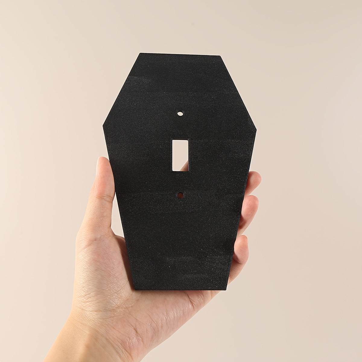 1pc Victorian Gothic Coffin Light Switch Plate Gothic Decor Screw in Cover