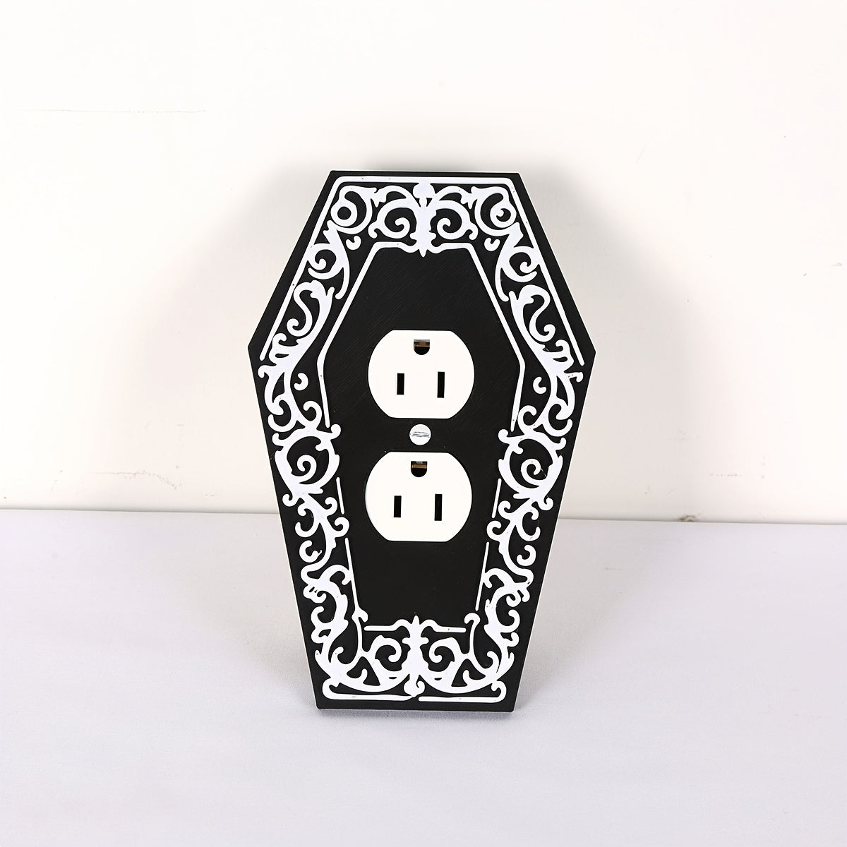 1pc Victorian Gothic Coffin Light Switch Plate Gothic Decor Screw in Cover