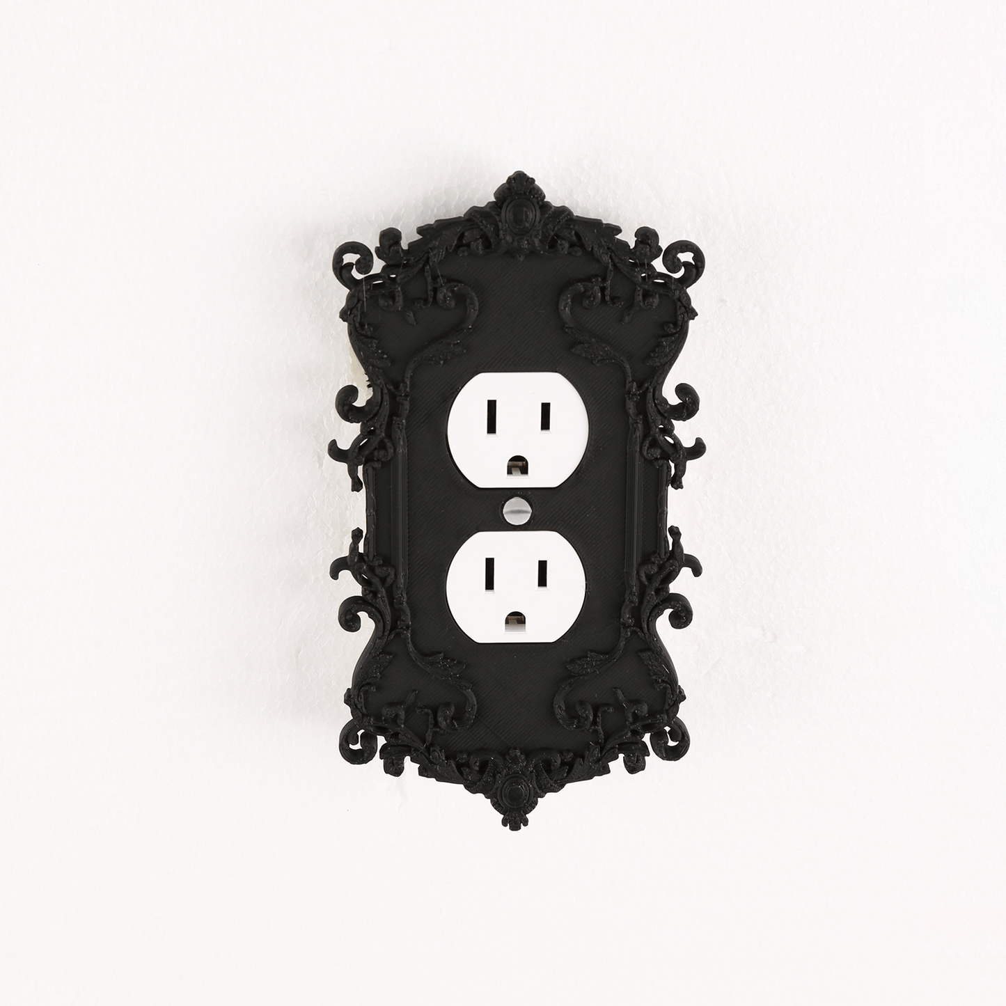 A Unique Gothic Style Switch Panel with Creative Design for Home Decoration, Lighting Switch Panel, Easy Installation for Home Decoration, Wall Control Panel Made of Plastic Material