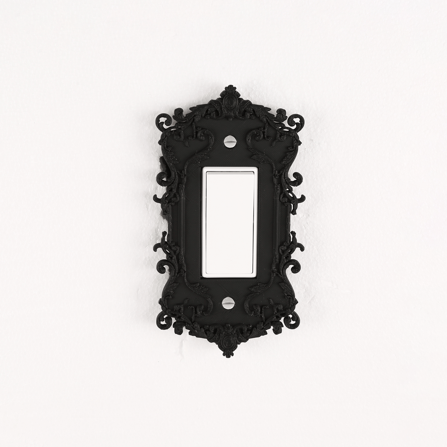 A Unique Gothic Style Switch Panel with Creative Design for Home Decoration, Lighting Switch Panel, Easy Installation for Home Decoration, Wall Control Panel Made of Plastic Material
