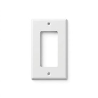 1-gang-gfci-white switch plate cover