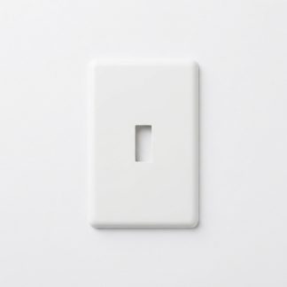 1-gang-toggle-white switch plate cover