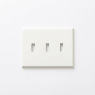 3-gang-toggle-white switch plate cover