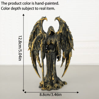 Halloween dark style 3D Death skull base ornament