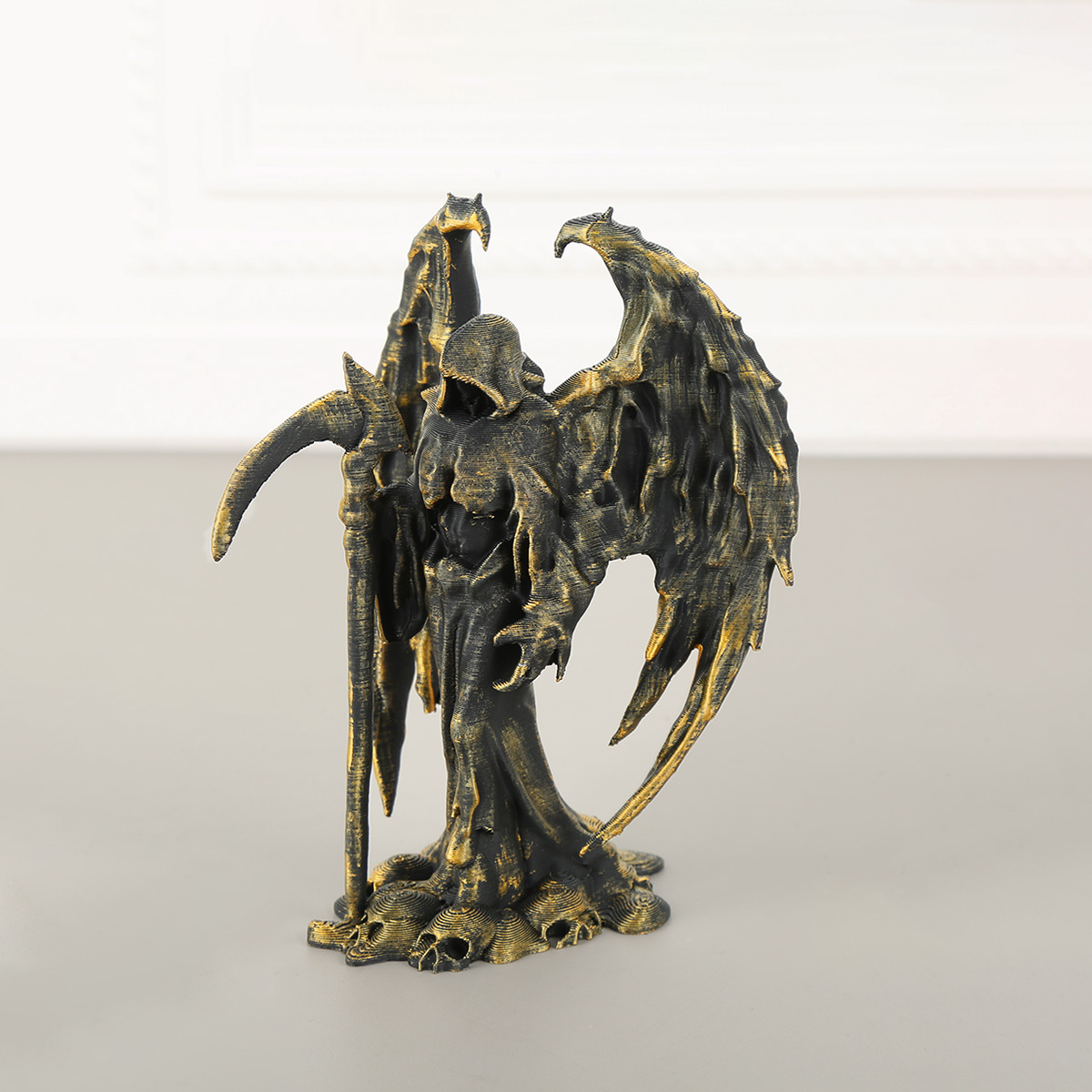 Halloween dark style 3D Death skull base ornament - Image 3