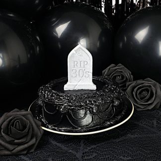 RIP 20s 30s 40s 50s 60s 70s 80s 90s Tombstone Cake Topper / Garden Marker • 3D Printed