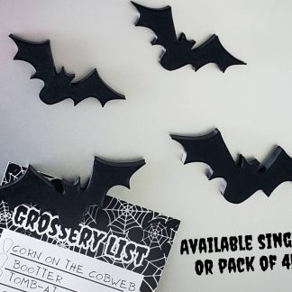 Flying Bat Magnets • Gothic Accessory • 3D Printed