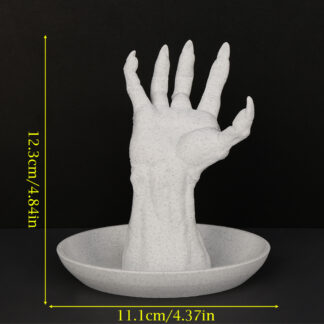 Hand‑Shaped Jewelry Display Stand Ring Earring Bracelet Holder Desktop Vintage Style Trinket Organizer Decor