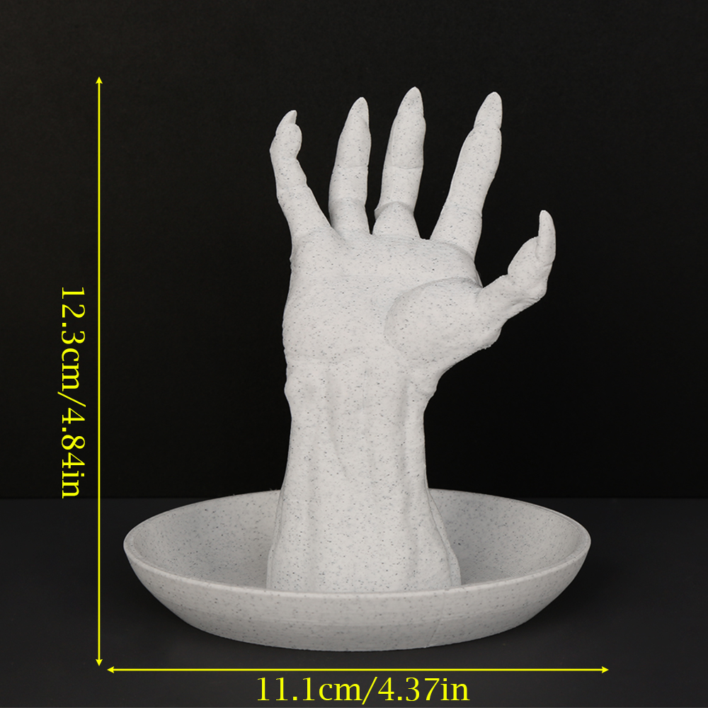 Hand‑Shaped Jewelry Display Stand Ring Earring Bracelet Holder Desktop Vintage Style Trinket Organizer Decor