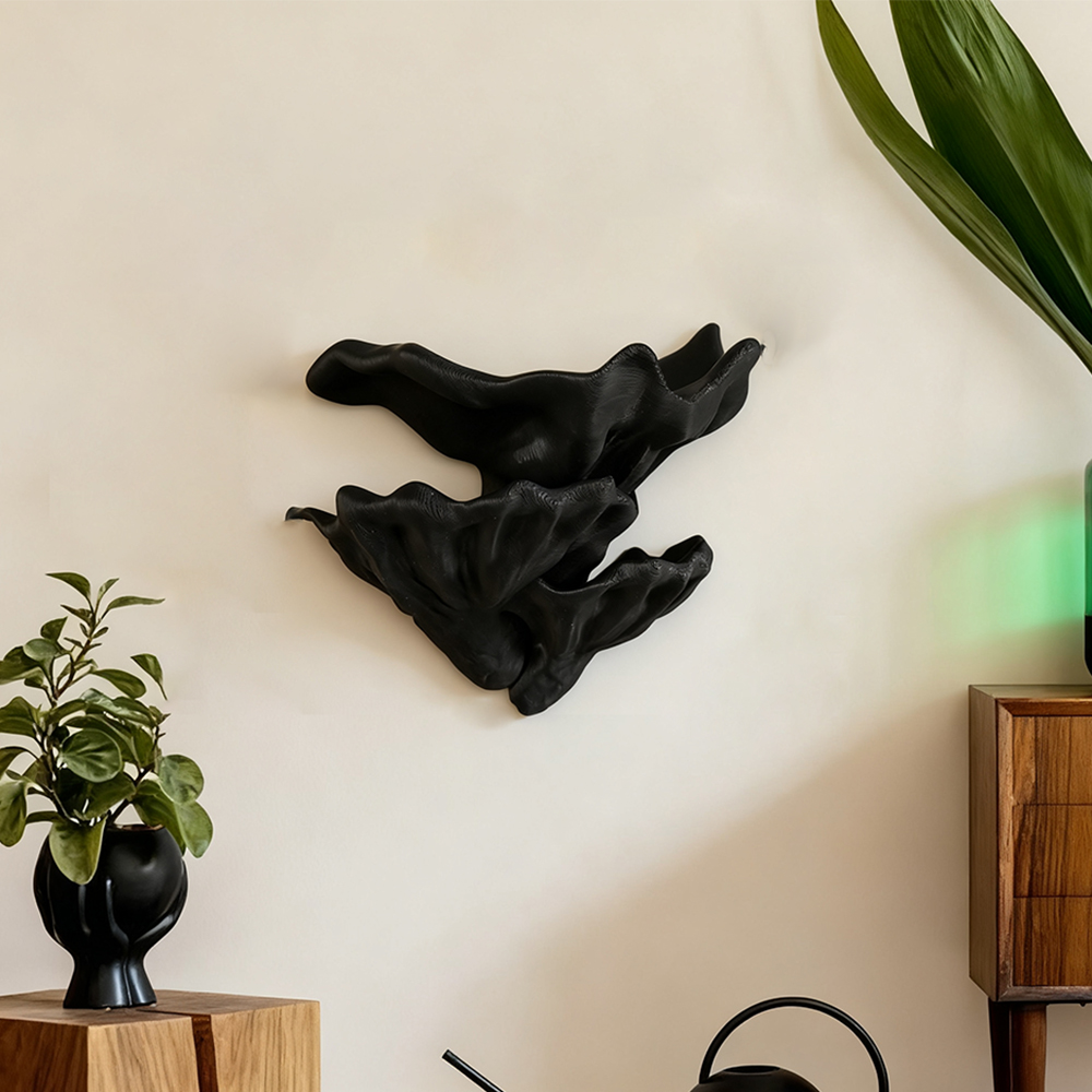 3D Flower Wall‑Mounted Storage Shelf Creative Floral Wall Organizer for Jewelry Small Items Decorative Wall Art for Living Room Bedroom - Image 2